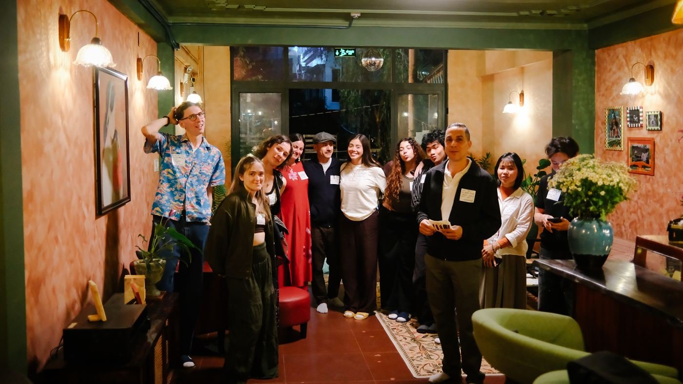 Full house at the Language Exchange at Socialhouse Dalat