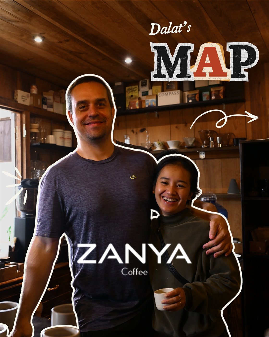 Dalat's Map: Marian and Lim of Zanya Coffee