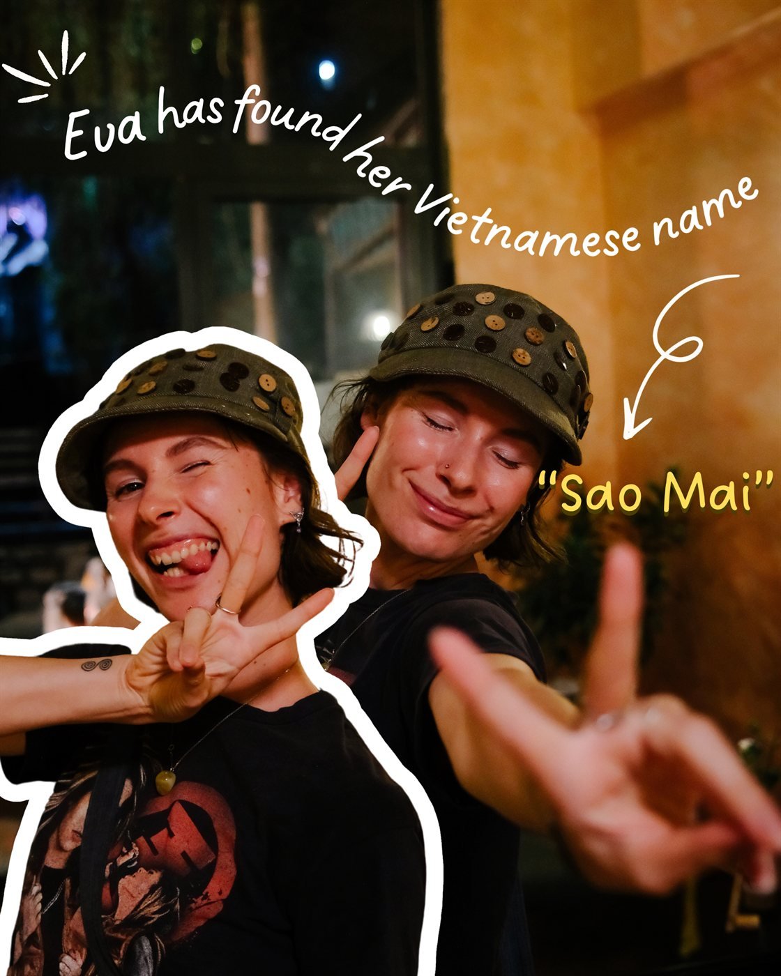 Eva has found her Vietnamese name: Sao Mai